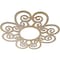 Ekena Millwork Cohen Wood Fretwork Pierced Ceiling Medallion, Birch, 38"OD x 13"ID x 1/4"T CMWP38X38X0250COBI - alternate 2